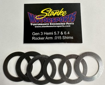 Gen 3 .015 Rocker Shaft Shims (Gen3RSS)