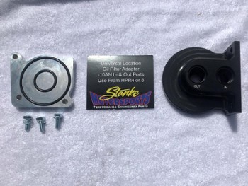 Gen 3 Hemi Block Off Plate and Remote Filter Adapter (Gen3BORL)